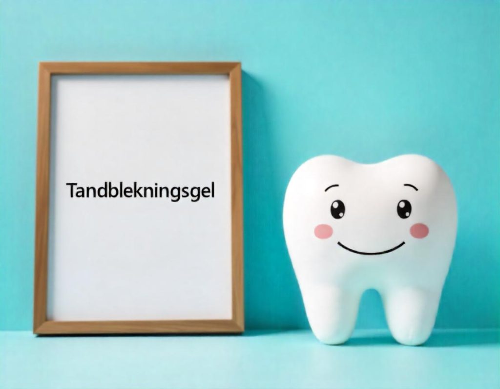Tandblekningsgel till skena.